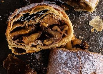 Strudel, con elaboración de masa filo {Vídeo receta}
