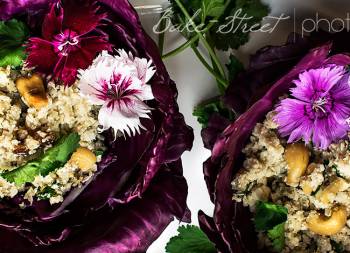 Cous Cous de coliflor con anacardos y dátiles