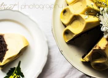 Yuzu & Chocolate Magic Cake