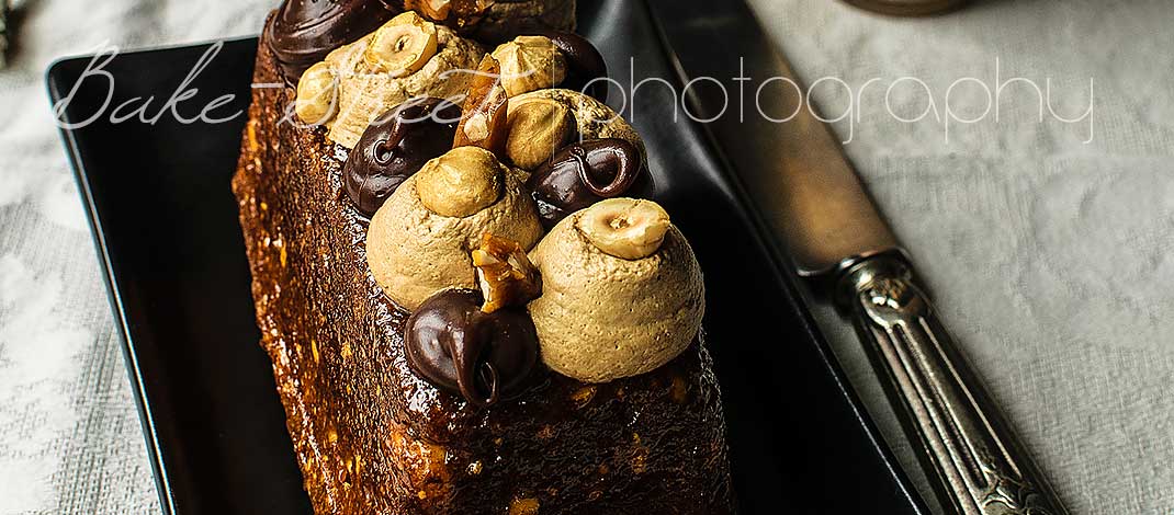 Dolce Vita, hazelnut and coffee cake