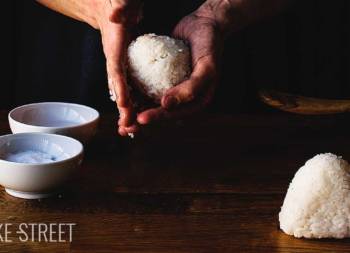 Yaki Onigiri con salsa Miso
