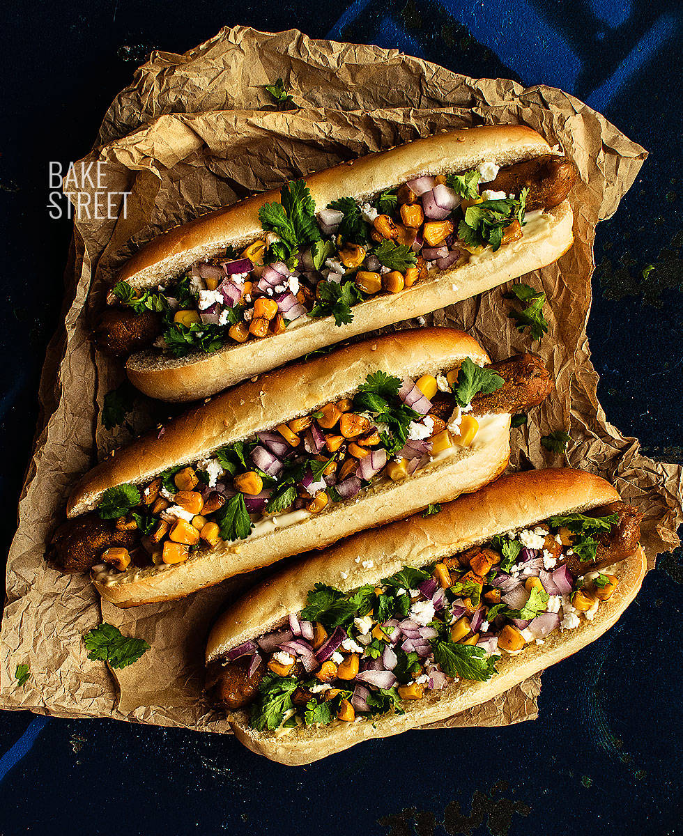 vegetarian hot dogs