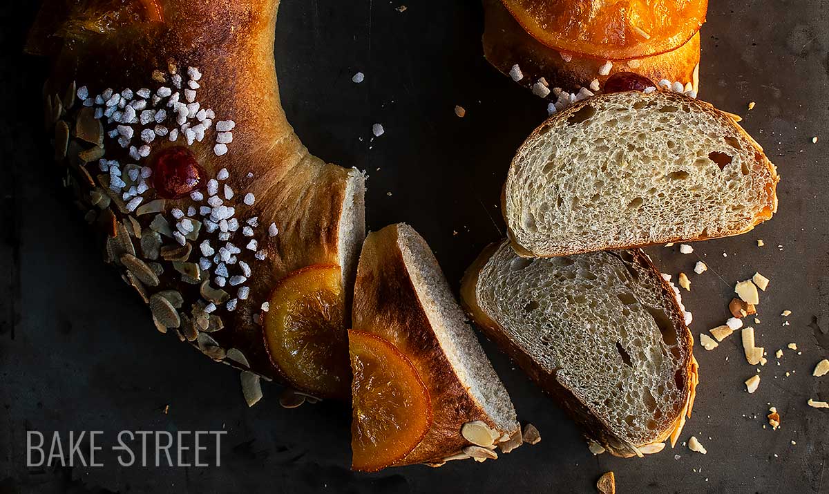 Sourdough Roscón de Reyes