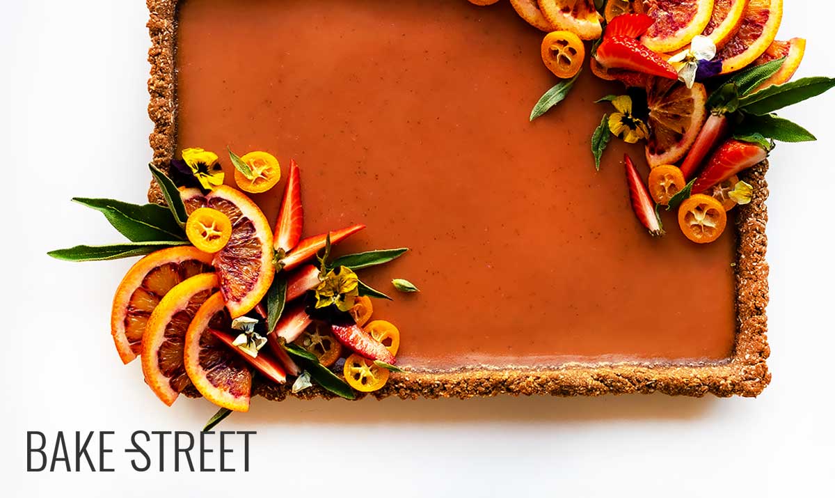 Blood Orange Sage And Tamarind Tart Bake Street Com