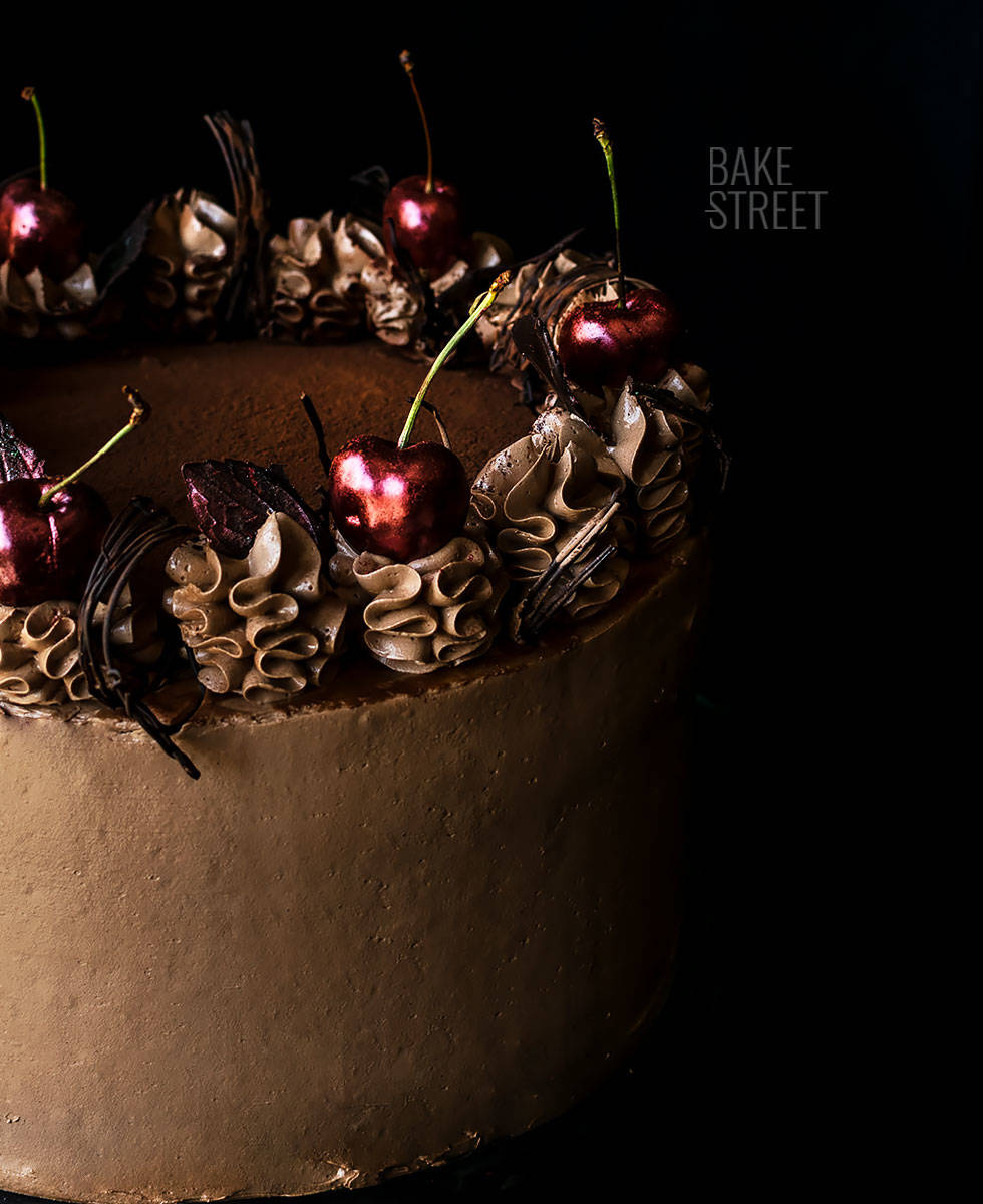 Schwarzwälder Torte - Tarta Selva Negra 