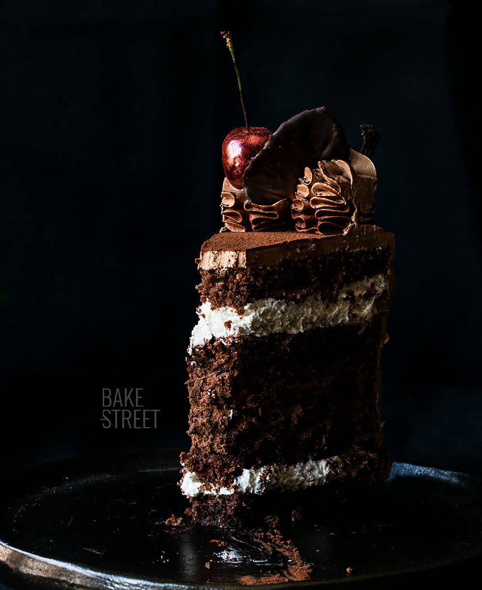 Schwarzwälder Torte - Tarta Selva Negra 