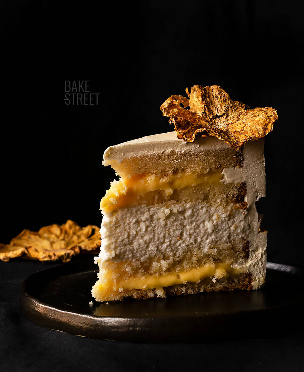 Pineapple and Coconut Cake - Fault Line Cake