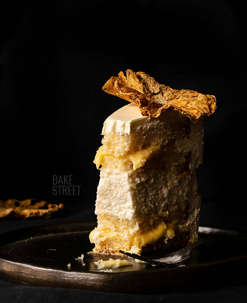Pineapple and Coconut Cake - Fault Line Cake