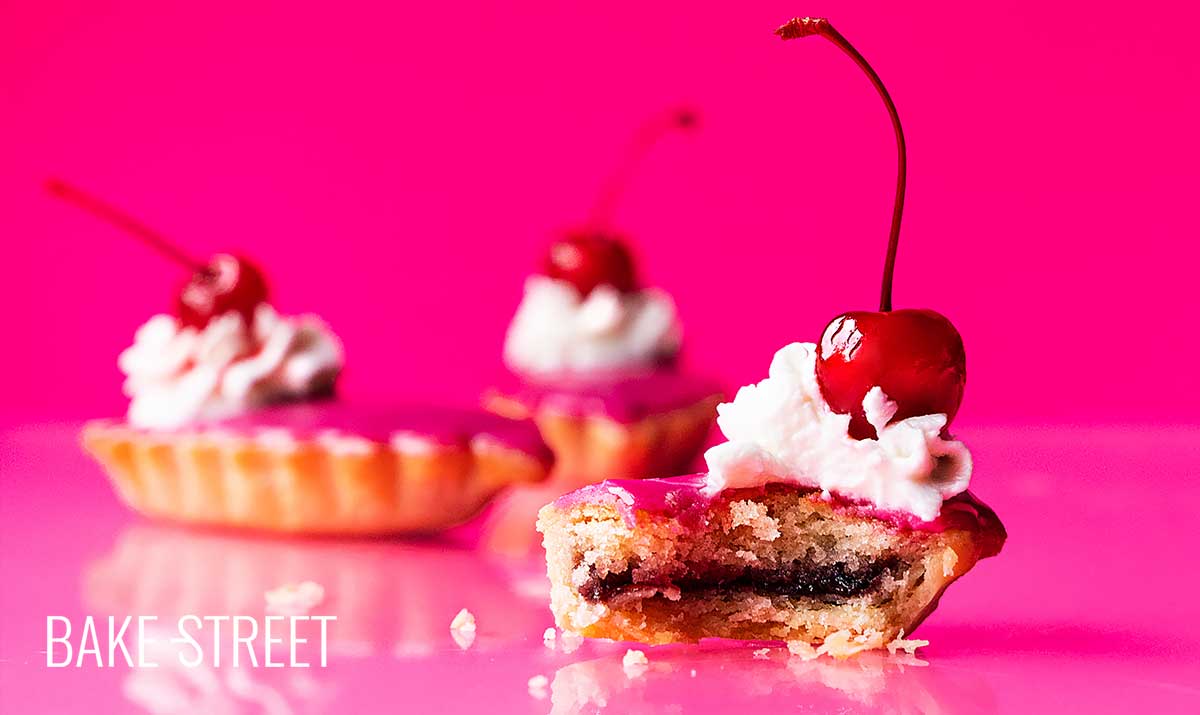 Cherry Bakewell Tarts