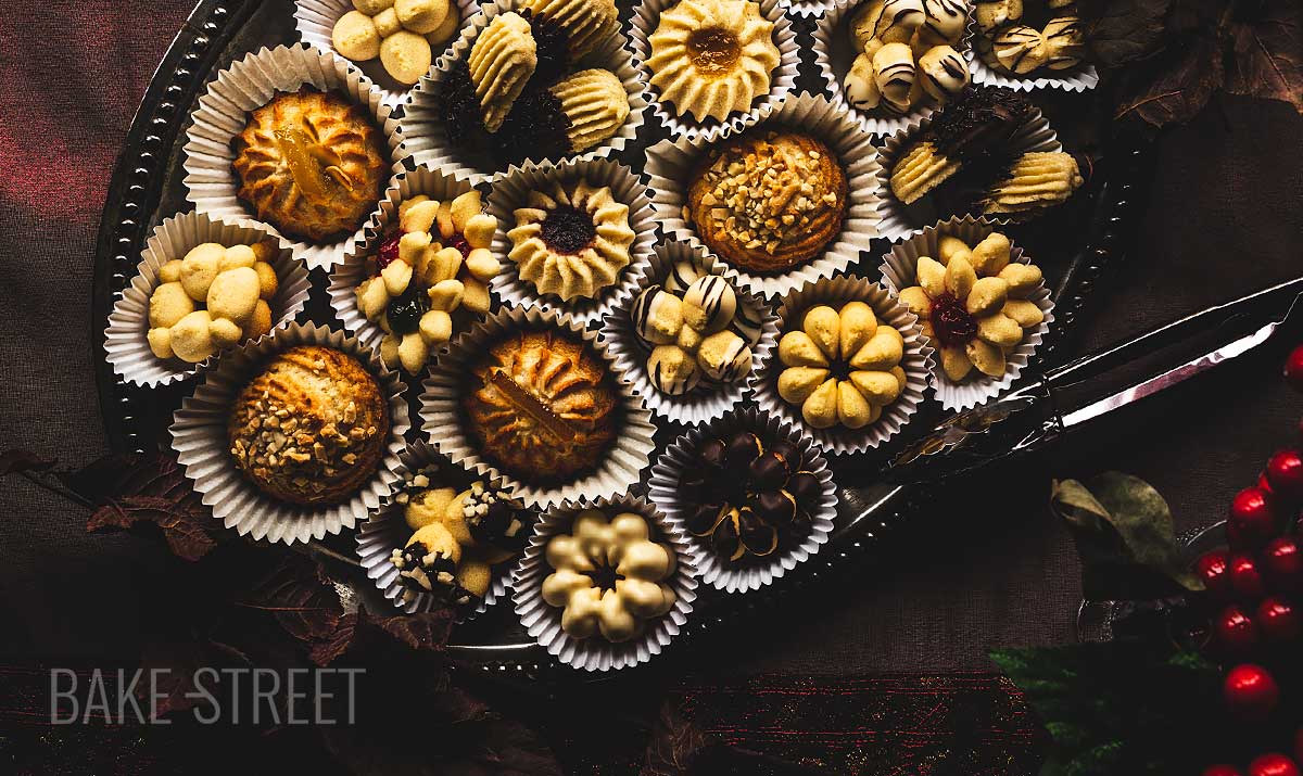 PASTAS DE TE 5 VARIEDADES Galletas de té tradicionales y variadas