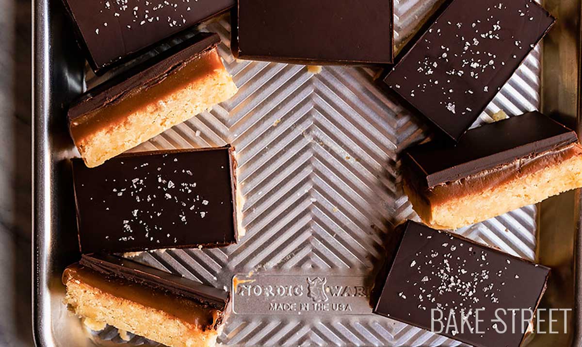 Millionaire’s Shortbread – Barritas Caramelo y Chocolate