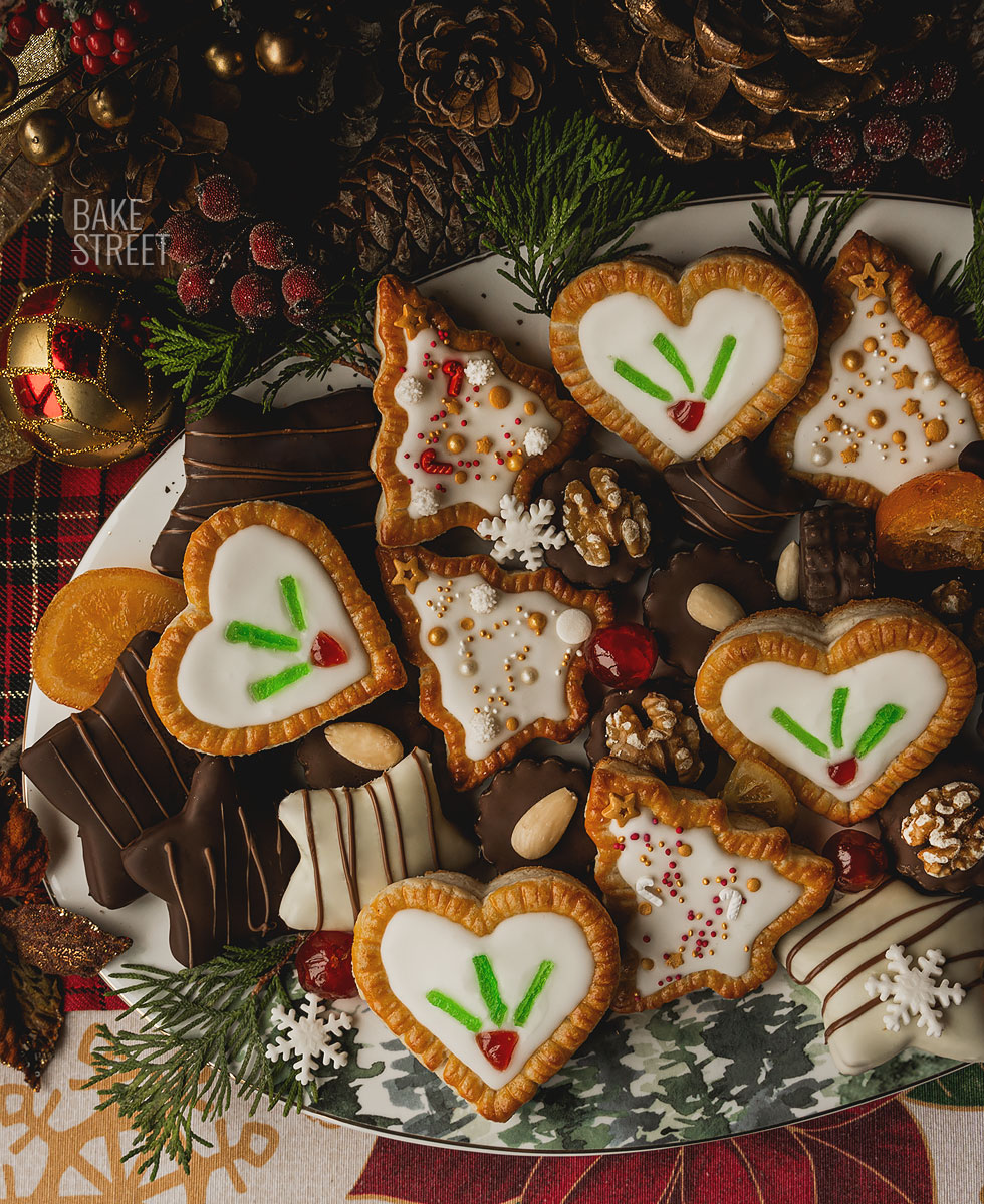 Surtido de navidad - Dulces de mazapán y pan de jengibre