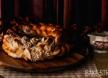 Colac Moldovenesc – Moldavian sweet bread