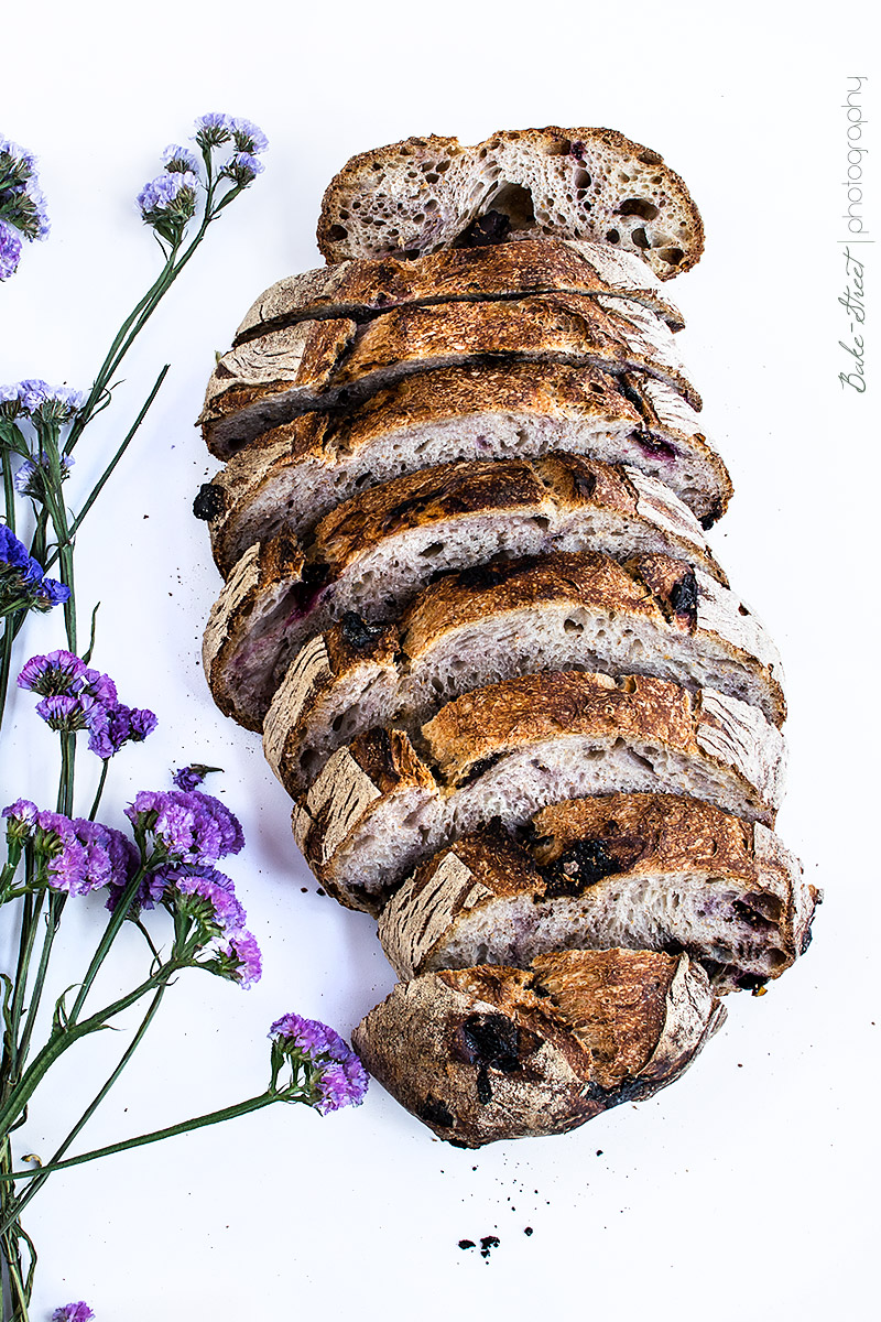 Pan de cereza y chocolate