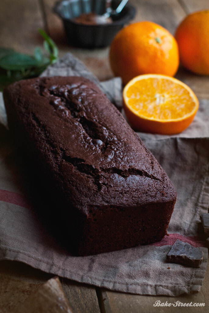 Chocolate & Naranja Loaf Cake