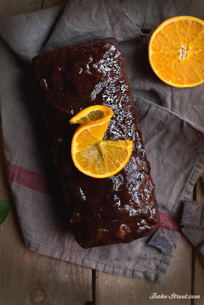 Chocolate & Naranja Loaf Cake