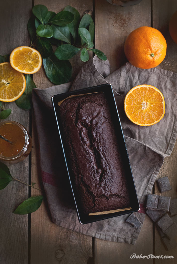 Chocolate & Naranja Loaf Cake