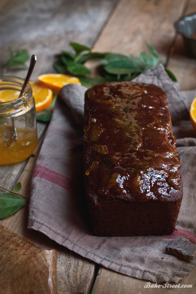 Chocolate & Naranja Loaf Cake