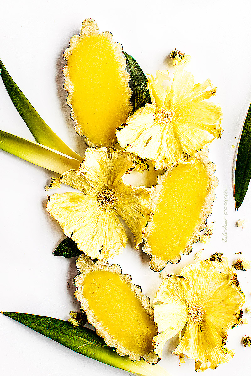 Tarta de piña, jengibre y cúrcuma