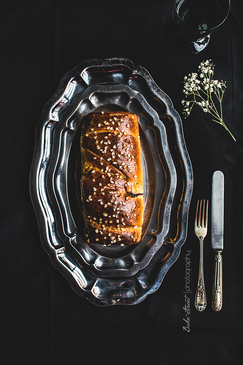 Babka de arándanos y limón