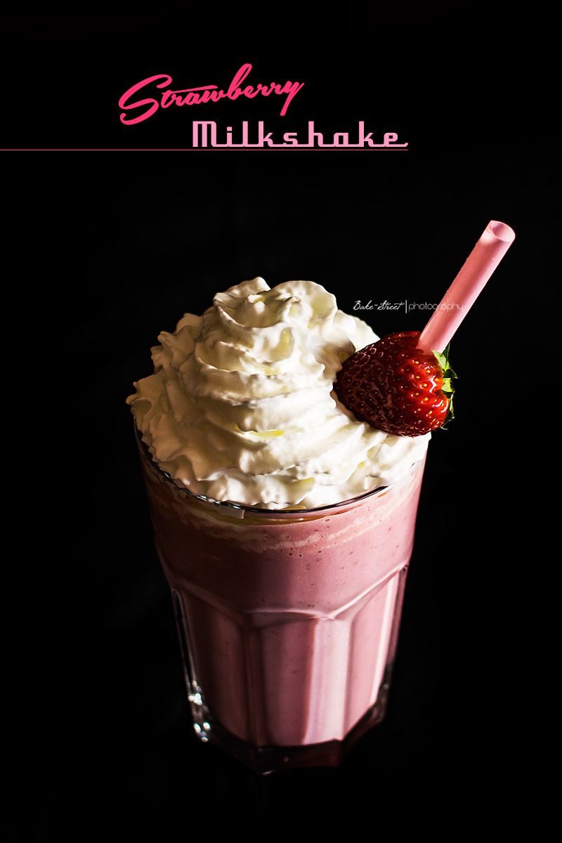 Rocky Road Tart & Strawberry Milkshake