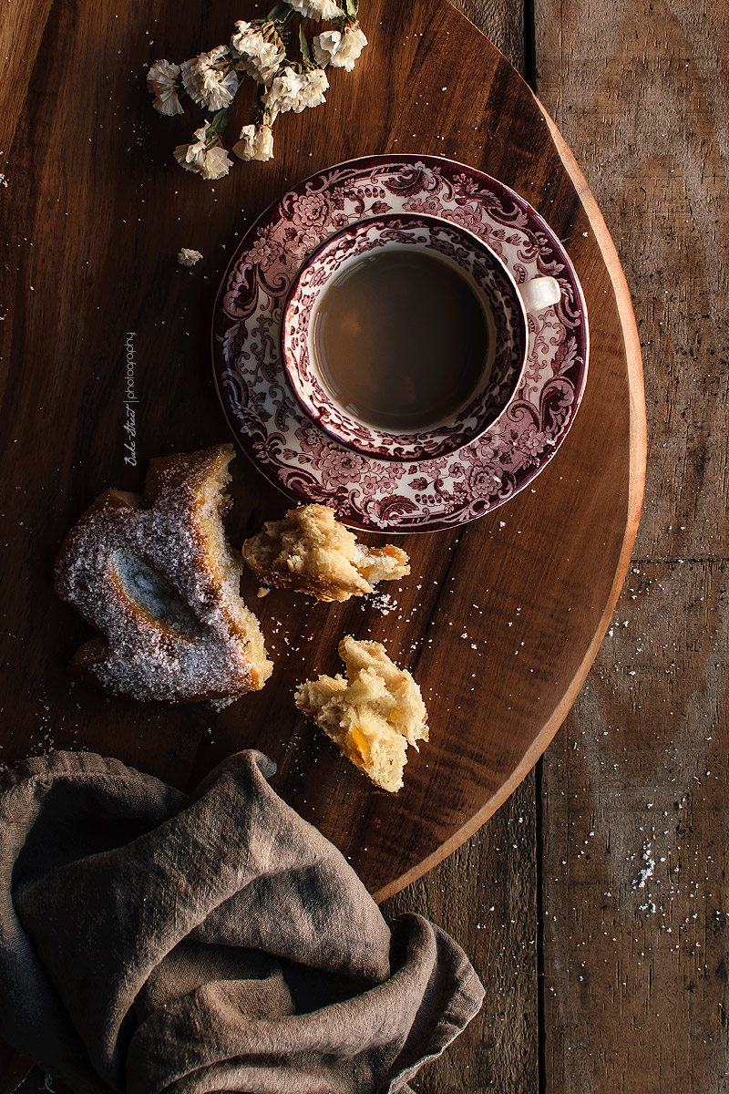 Gibassier, pan de anís y naranja confitada