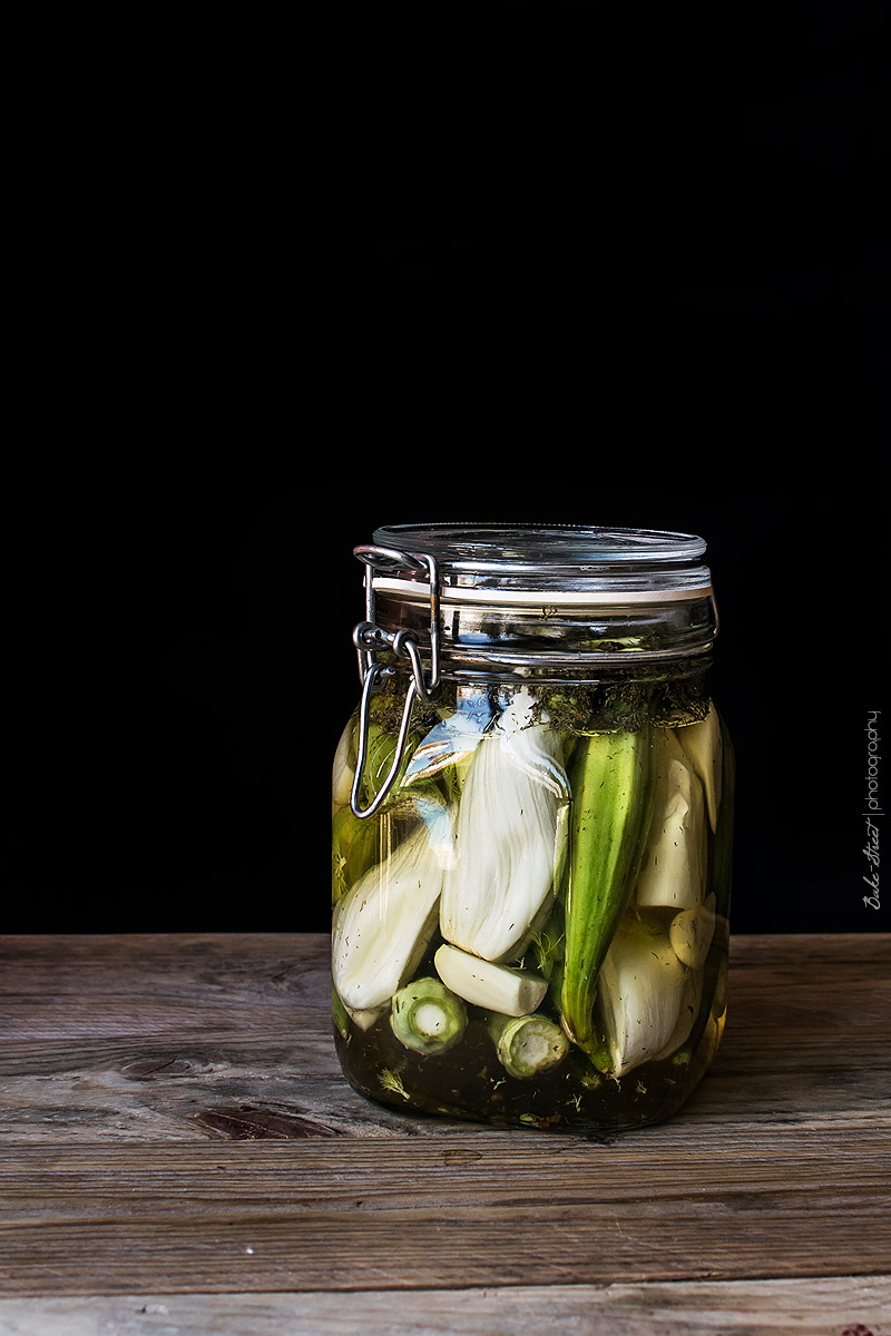 Cómo preparar Okra encurtida