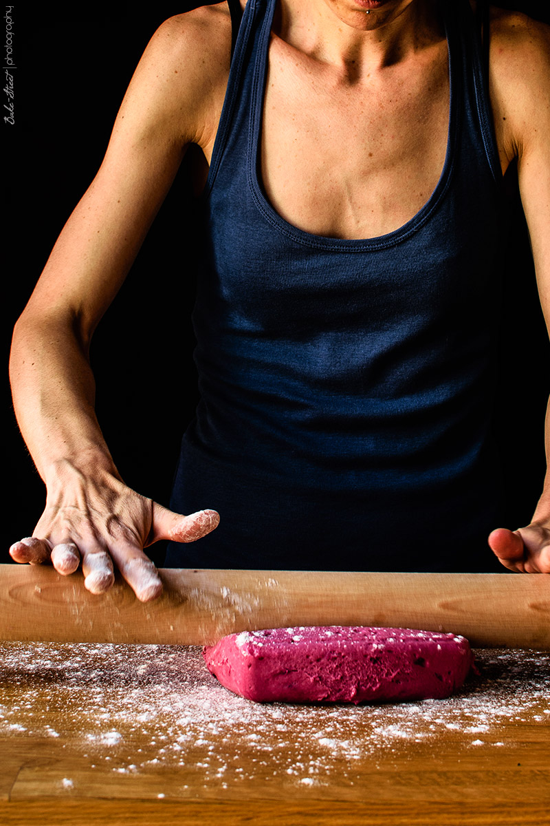 Donuts de remolacha y chocolate