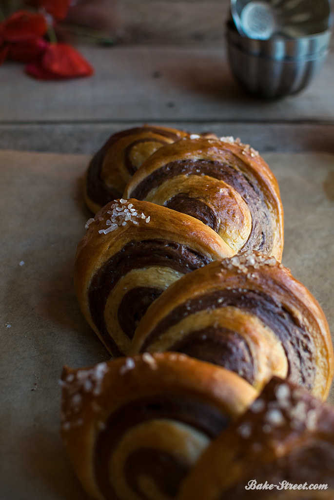 Espiga de brioche {moka y lima}