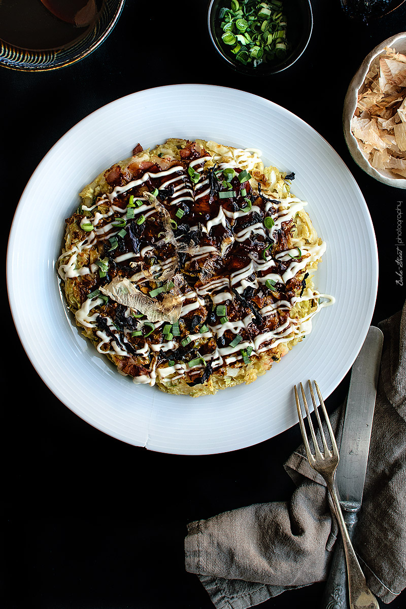 Okonomiyaki - Tortita japonesa