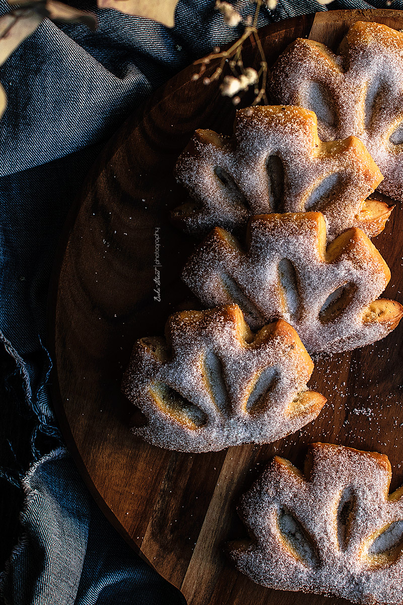 Gibassier, pan de anís y naranja confitada