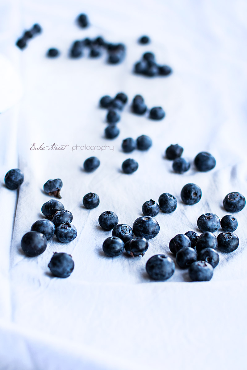 Pan de yogurt griego y arándanos