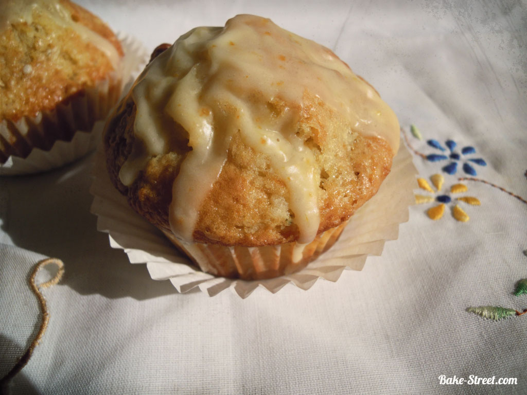 Muffins de naranja y romero 