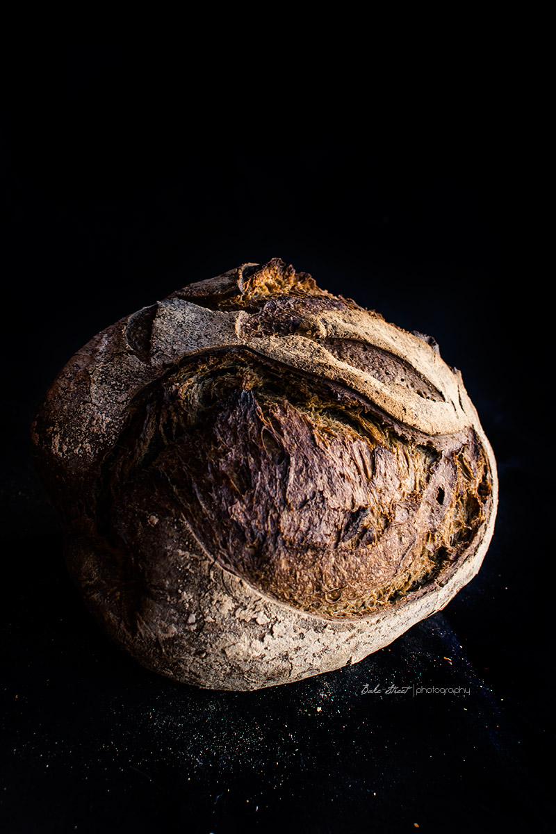 Pan de café y sal negra de Hawaii 