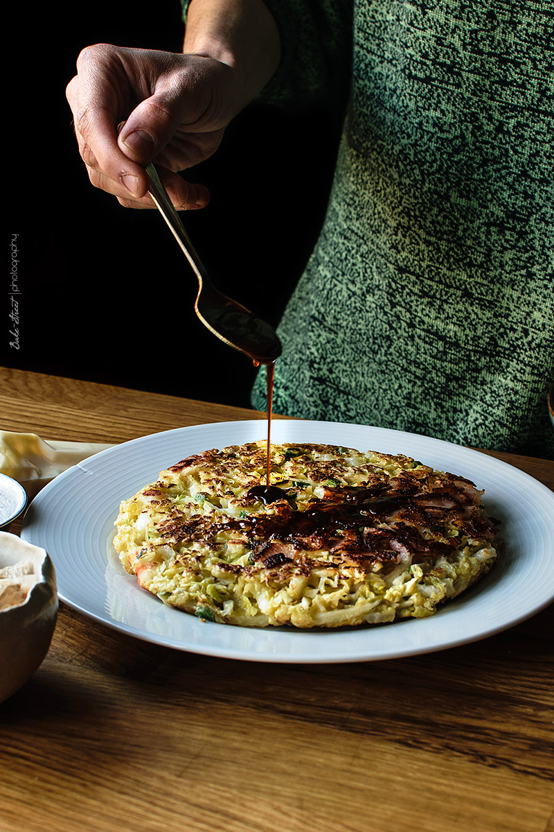 Okonomiyaki - Tortita japonesa