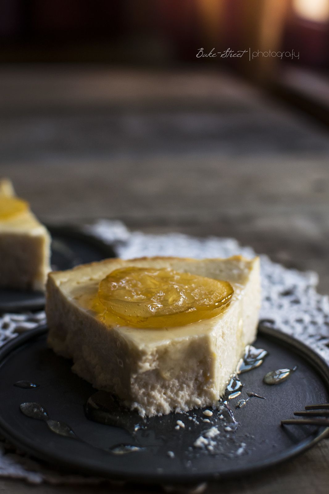 Melopita con limón y jengibre