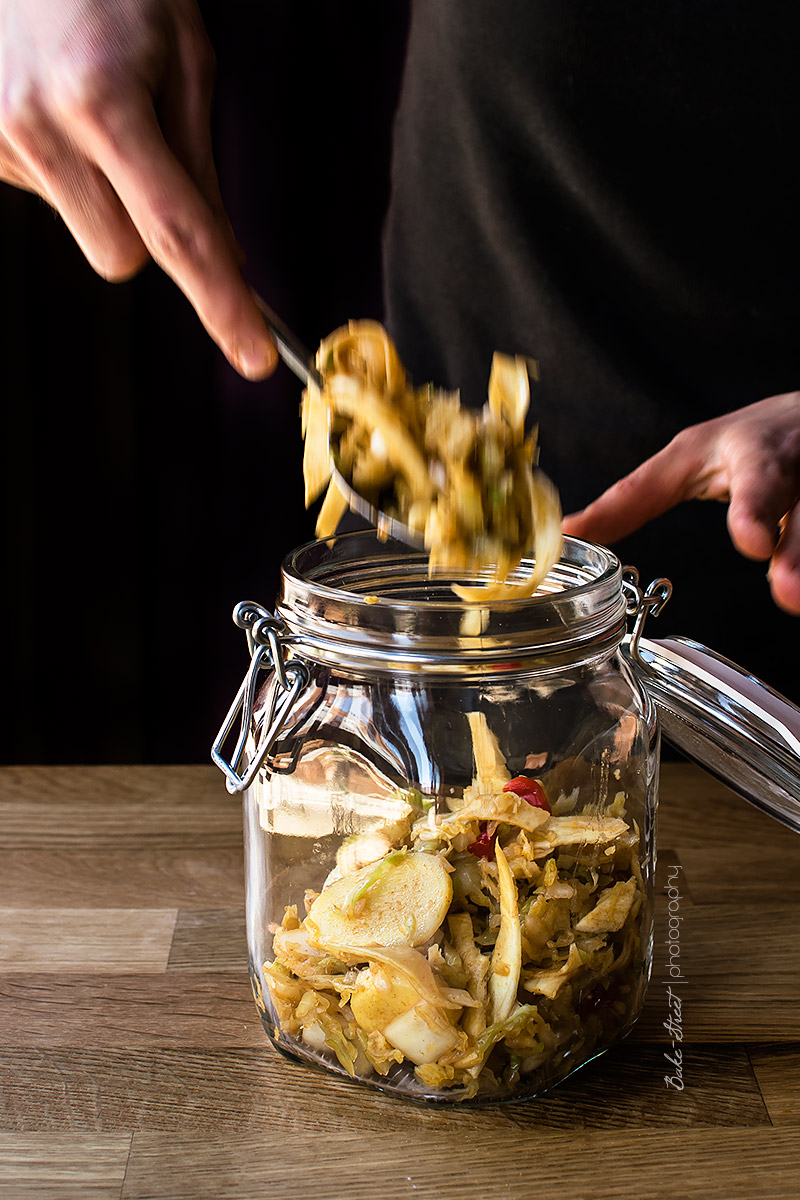 Kimchi Frasco Engrosadas,Tarro Fermentación,Tarros de la Salmuera Kimchi Barro Domésticos,para Elaborar Kimchi Encurtidos y Vegetales,A_2.5kg Chucrut 