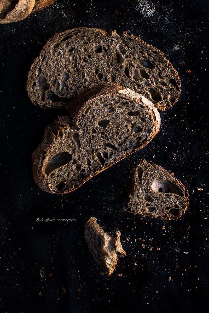 Pan de café y sal negra de Hawaii 